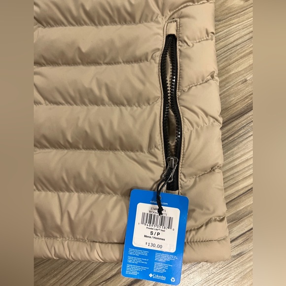 Columbia Omni-Heat Powder Lite Insulated Vest Full Zip Men's Small WO0847-271 - Picture 3 of 8